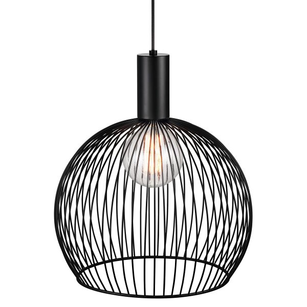 Lampa loft wisząca czarna AVER 40 84253003 - Design For The People