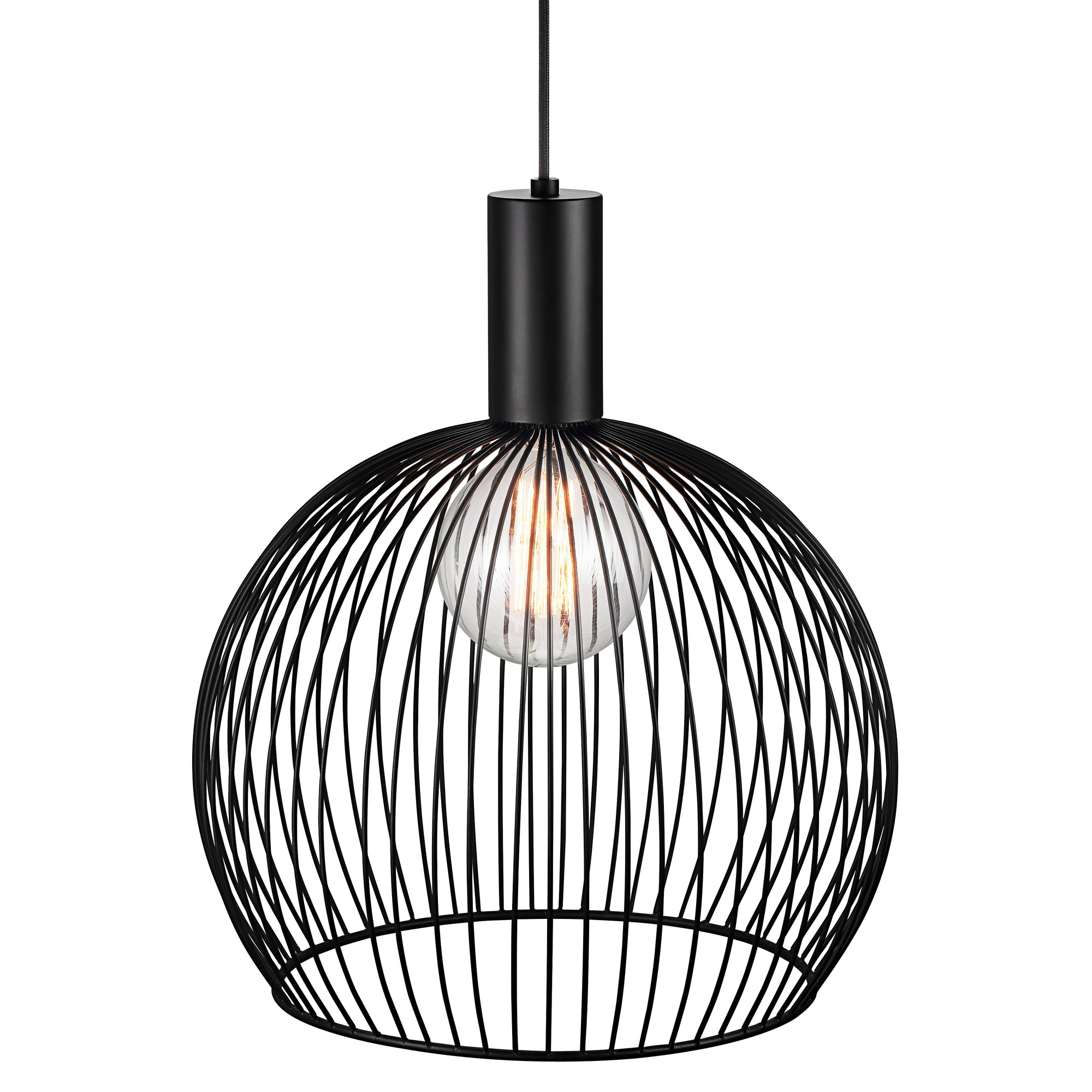 Lampa loft wisząca czarna AVER 40 84253003 - Design For The People