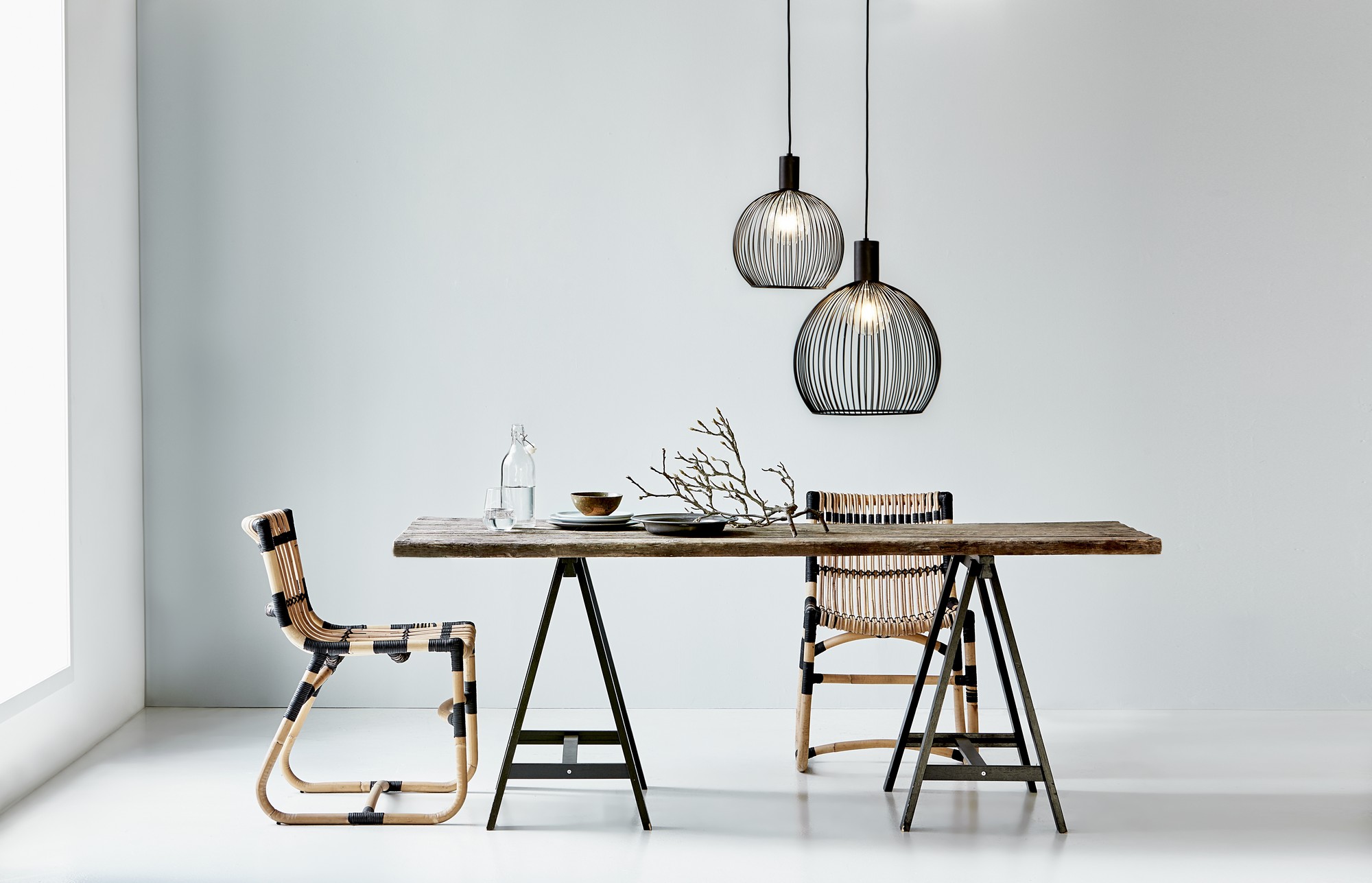 Lampa loft wisząca czarna AVER 40 84253003 - Design For The People - obrazek 4