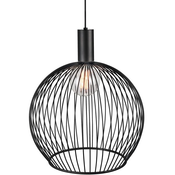 Lampa loft wisząca czarna AVER 50 84263003 - Design For The People