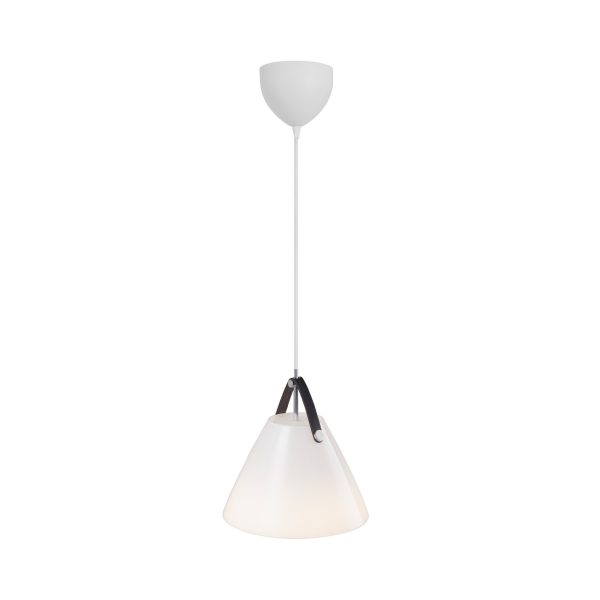 Lampa skandynawska wisząca biała STRAP 27 84313001 - Design For The People