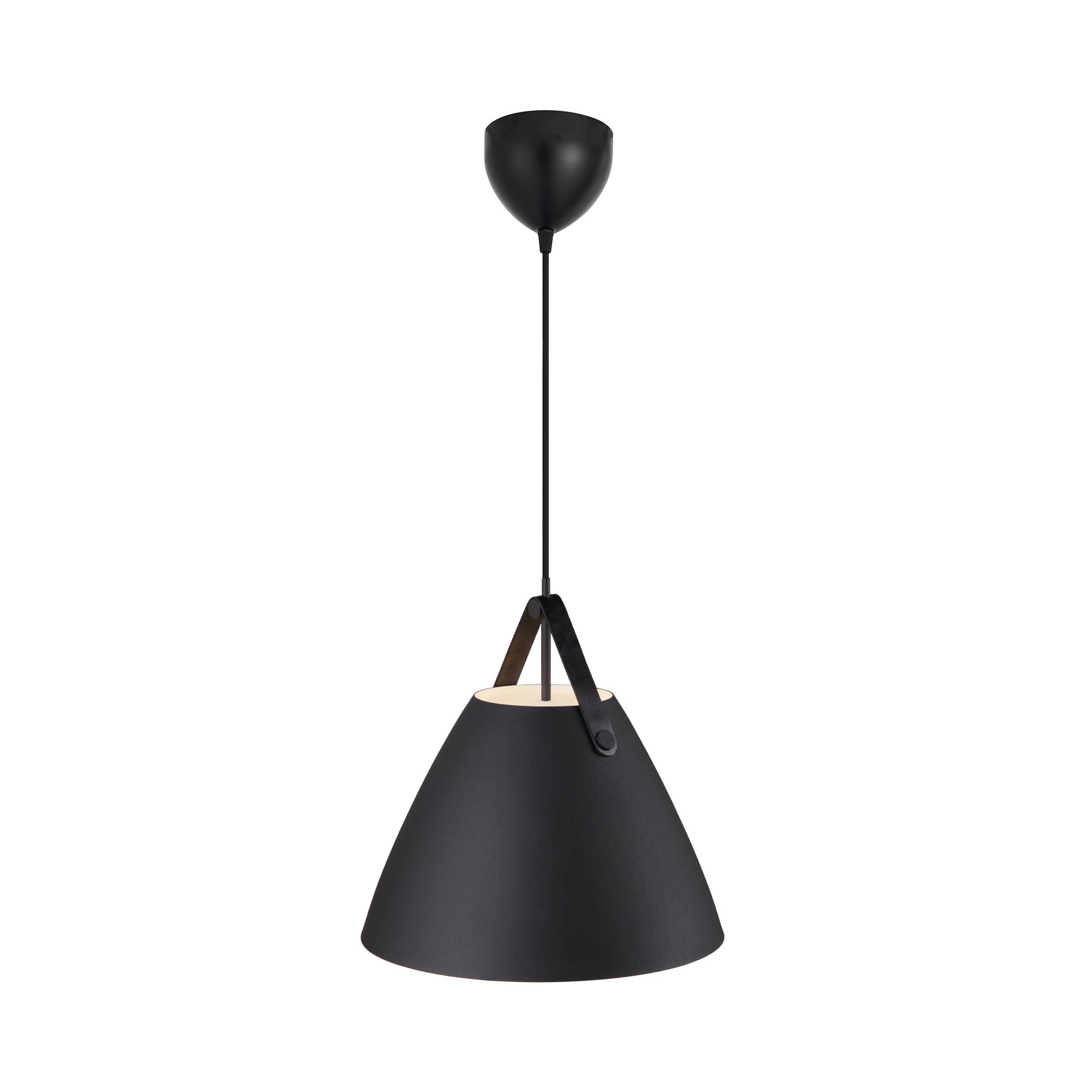 Lampa wisząca skandynawska czarna STRAP 36 84343003 - Design For The People - obrazek 2