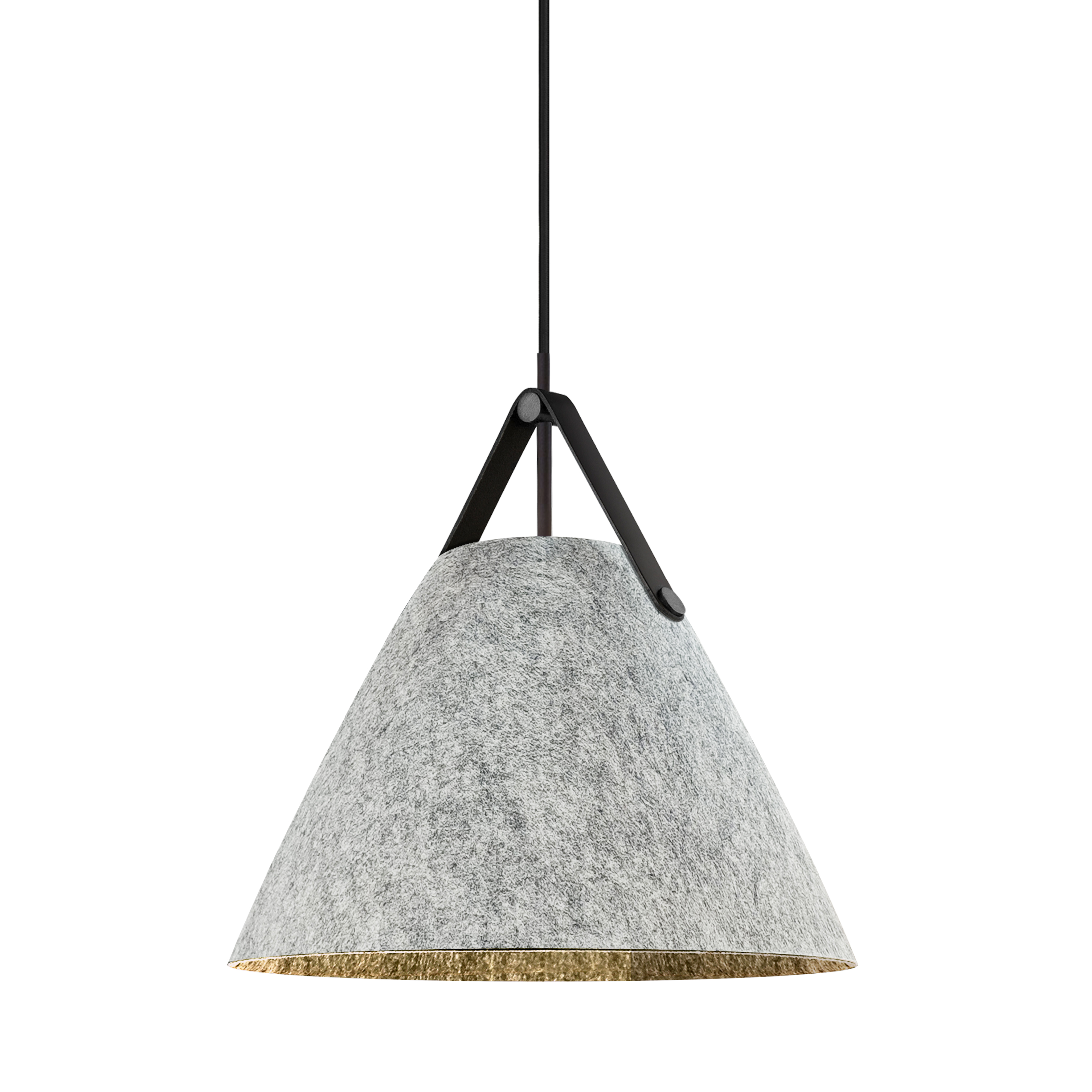 Lampa wisząca jasnoszara Strap NO84343010 - Design for The People - obrazek 3