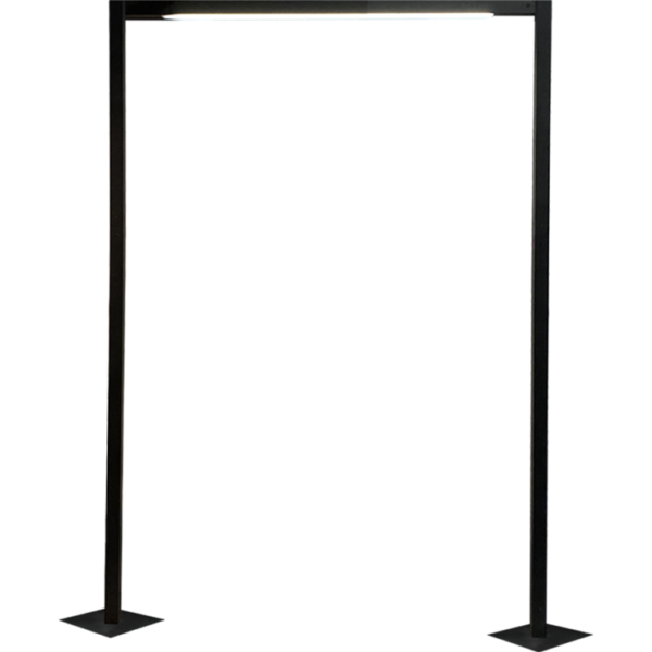 Lampa stojąca ogrodowa Taketa - Antracyt (1640 mm) 9933 - Antigo