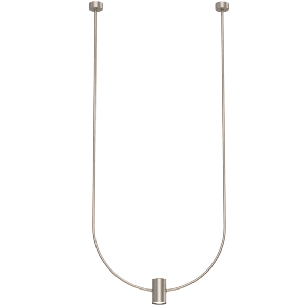 Lampa wisząca no. C - Srebrny mat (580 mm) 5081 - Antigo
