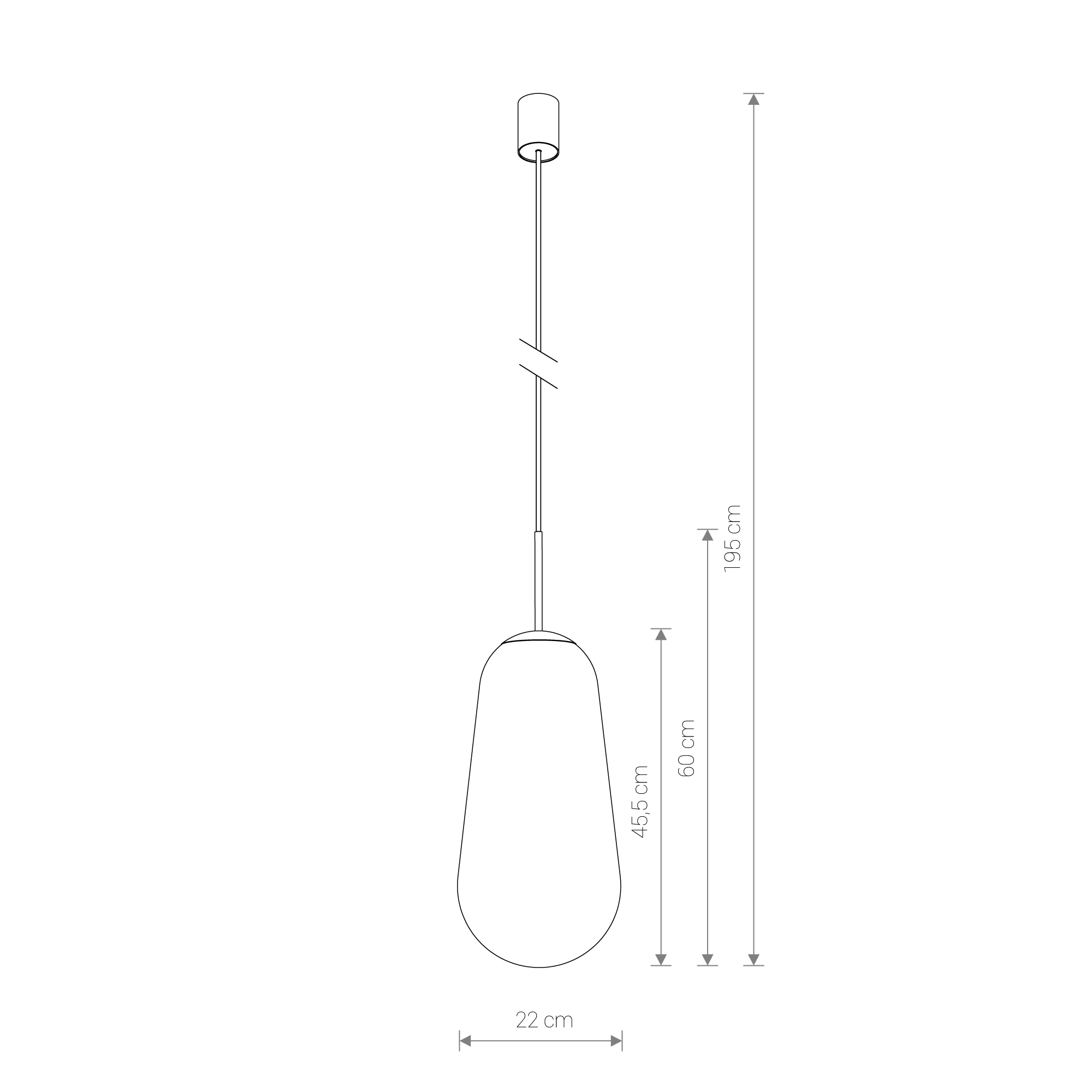 Lampa wisząca nowoczesna PEAR L 8671 - Nowodvorski Lighting - obrazek 6