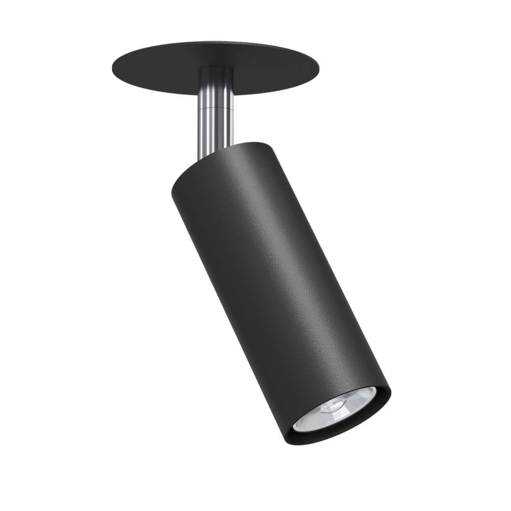 Lampa wpuszczana Ace in 40 - Czarna 3252 - Antigo