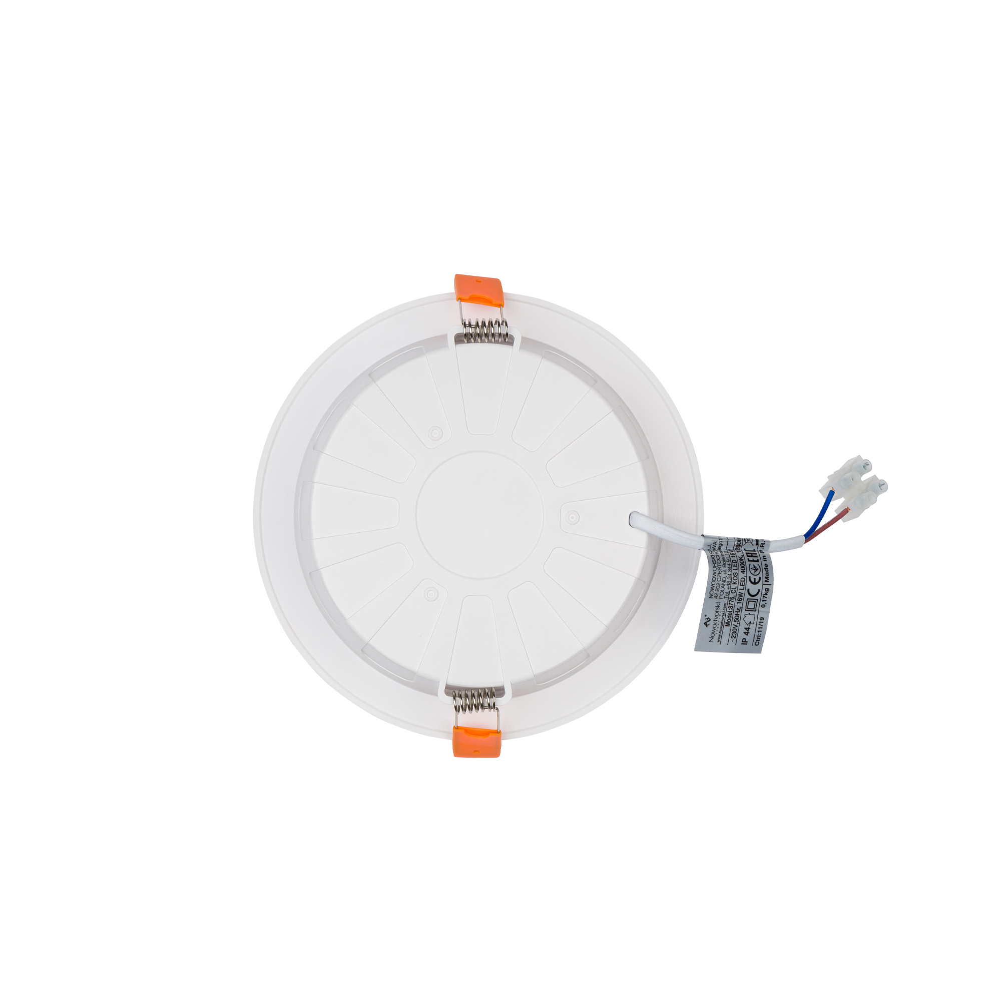 Lampa wpuszczana okrągła IP44 CL KOS LED 16W 8776 - Nowodvorski Lighting - obrazek 4