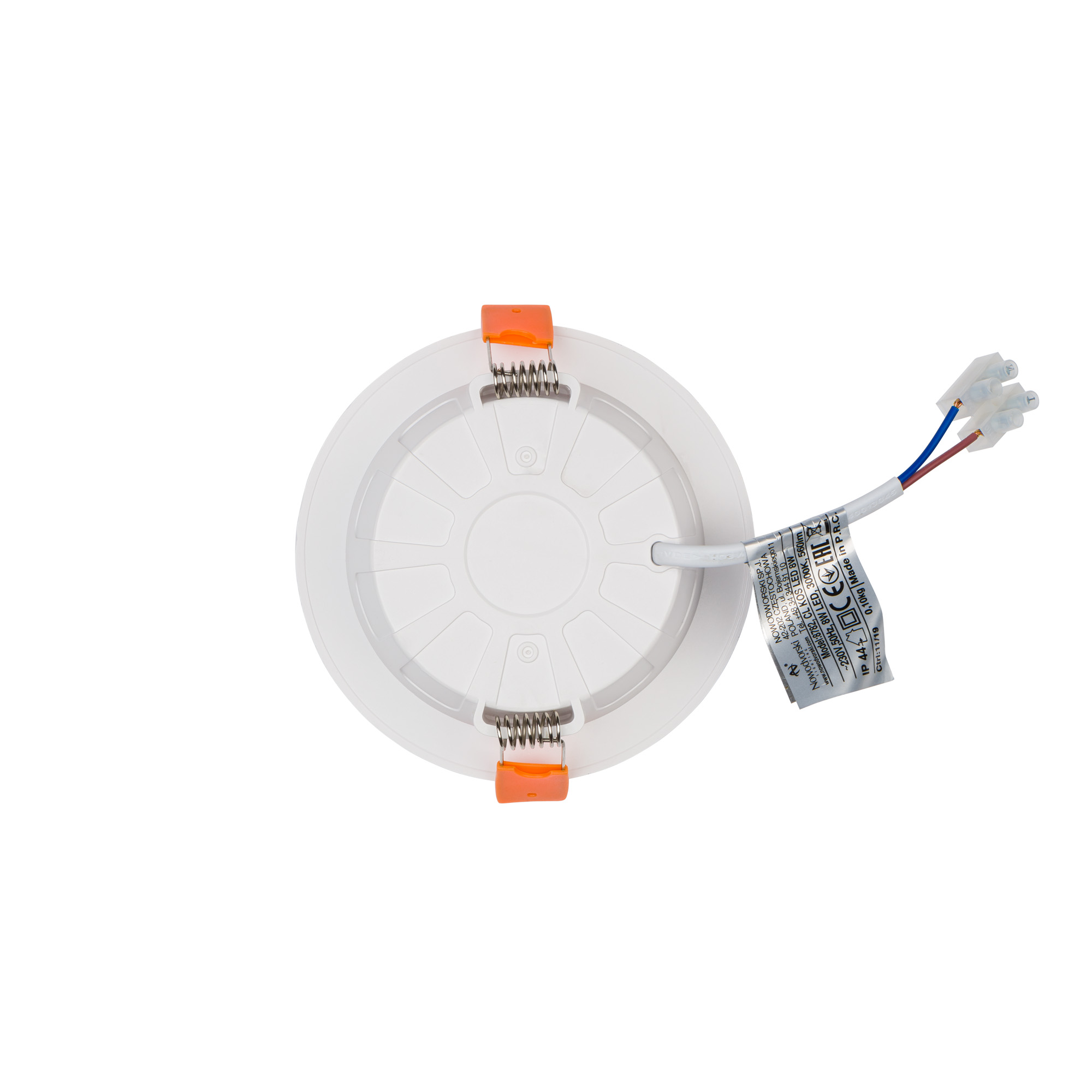 Lampa wpuszczana okrągła IP44 CL KOS LED 8W 8781 - Nowodvorski Lighting - obrazek 4