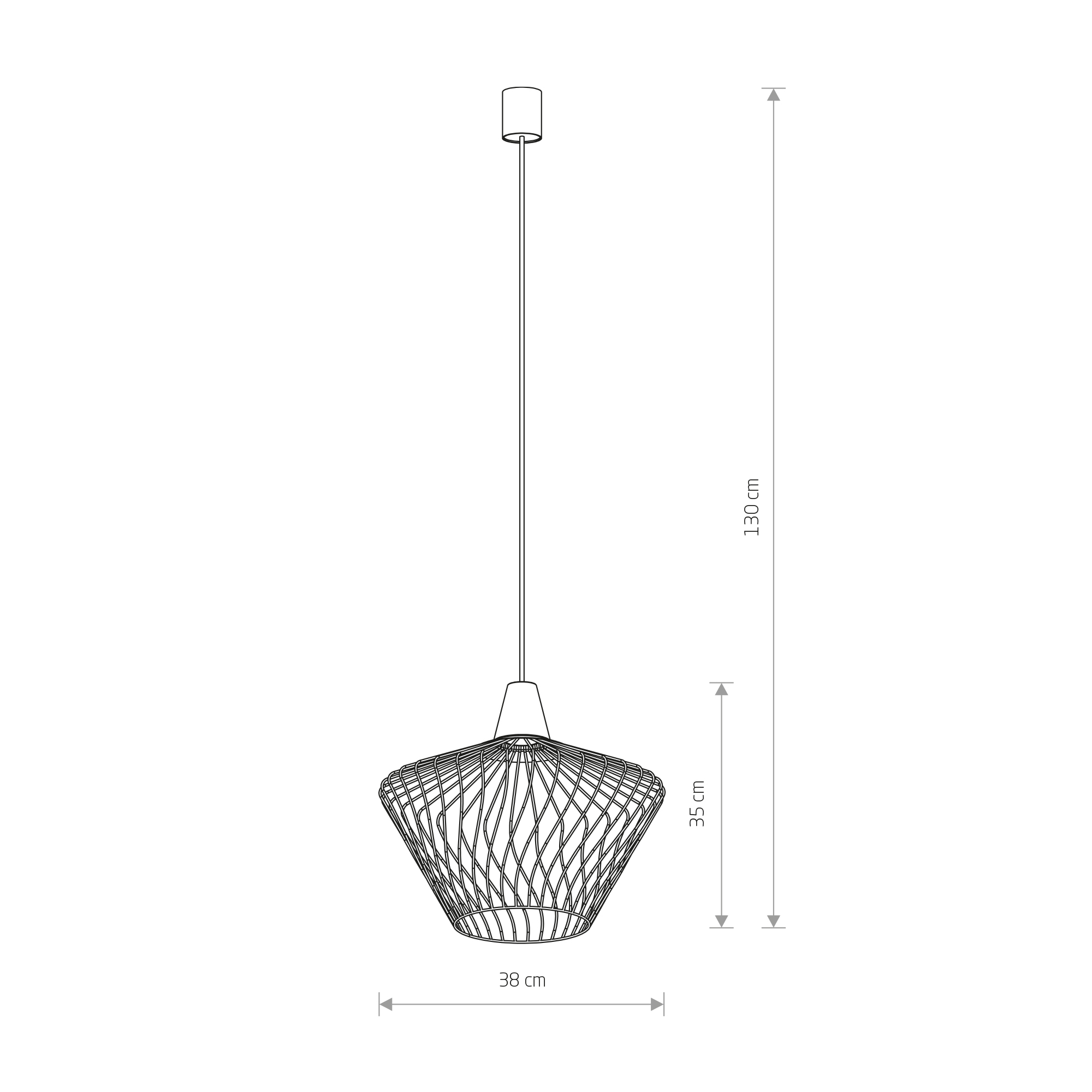 Lampa loft wisząca WAVE S 8858 - Nowodvorski Lighting - obrazek 4