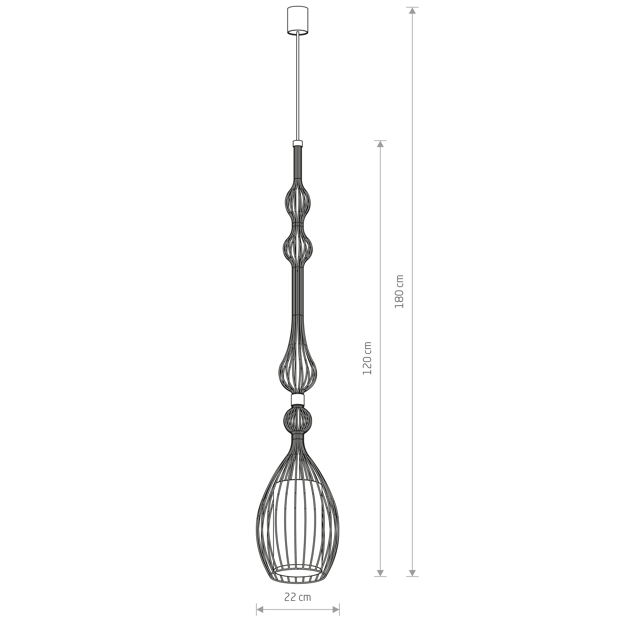 Lampa wisząca nowoczesna ABI L 8864 - Nowodvorski Lighting - obrazek 4