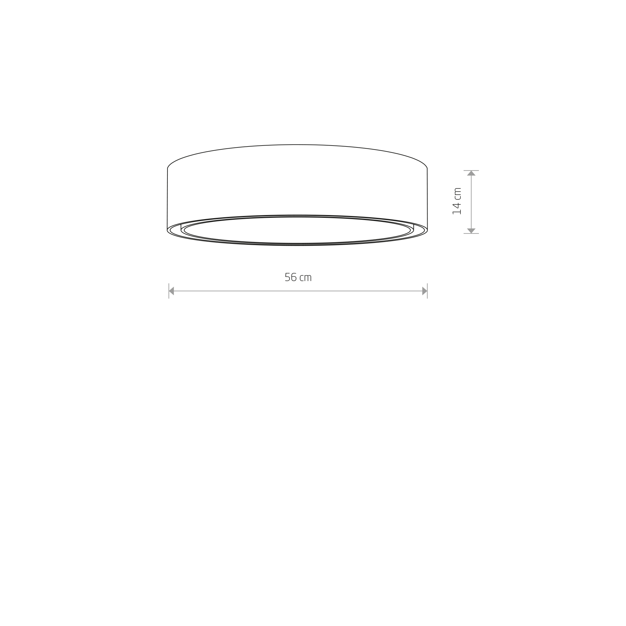Lampa sufitowa plafon MIST Biały 8943 - Nowodvorski Lighting - obrazek 2