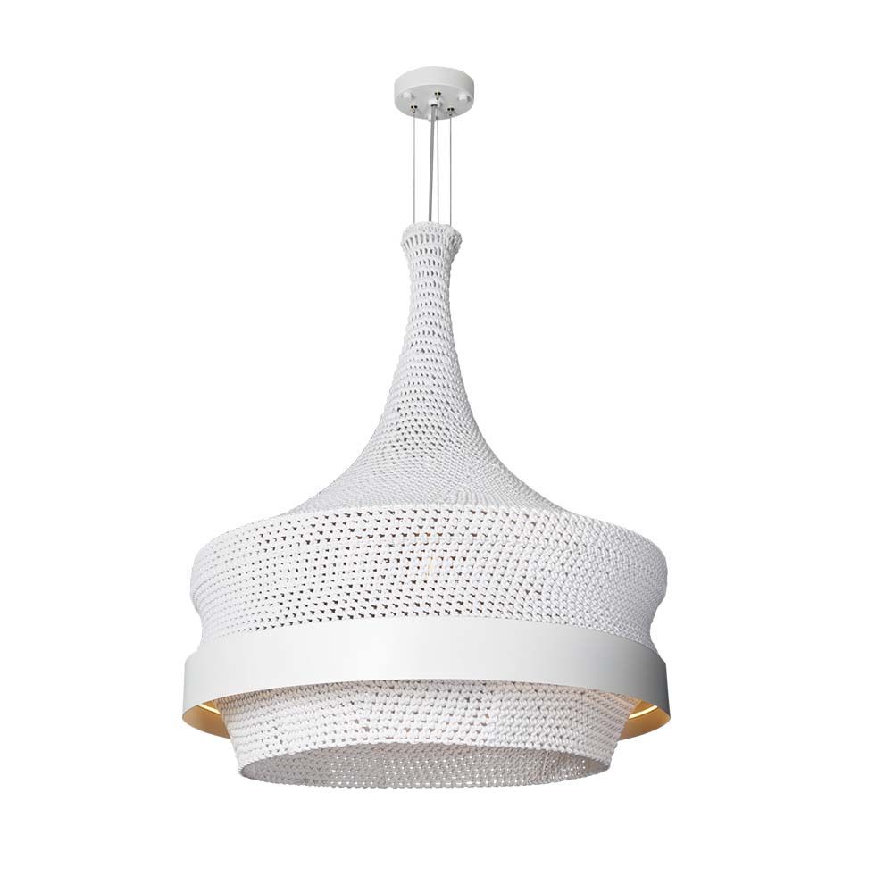 Lampa wisząca Dota O - Biała (800 mm) 3000K 5031 - Antigo