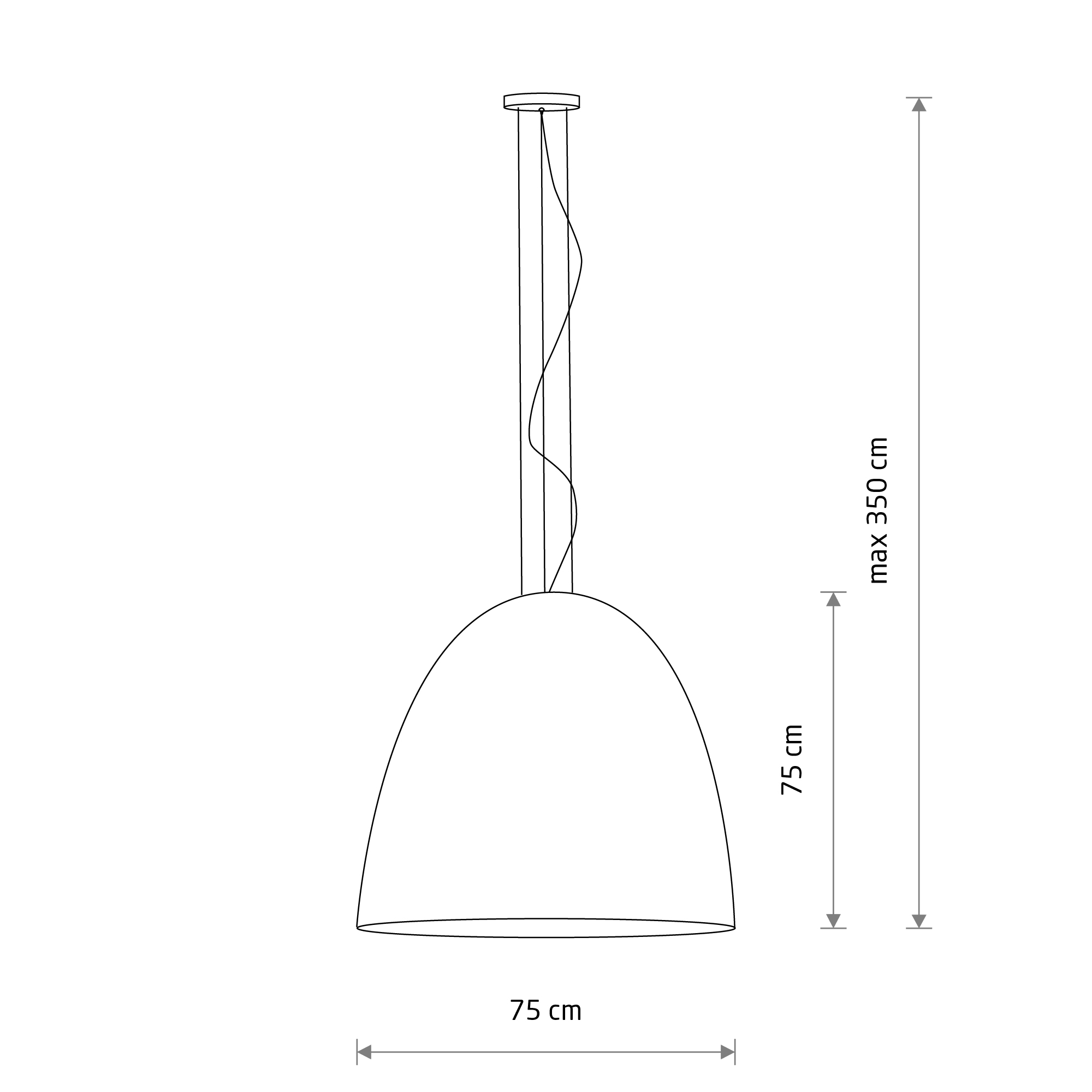 Lampa wisząca nowoczesna EGG XL 9026 - Nowodvorski Lighting - obrazek 2