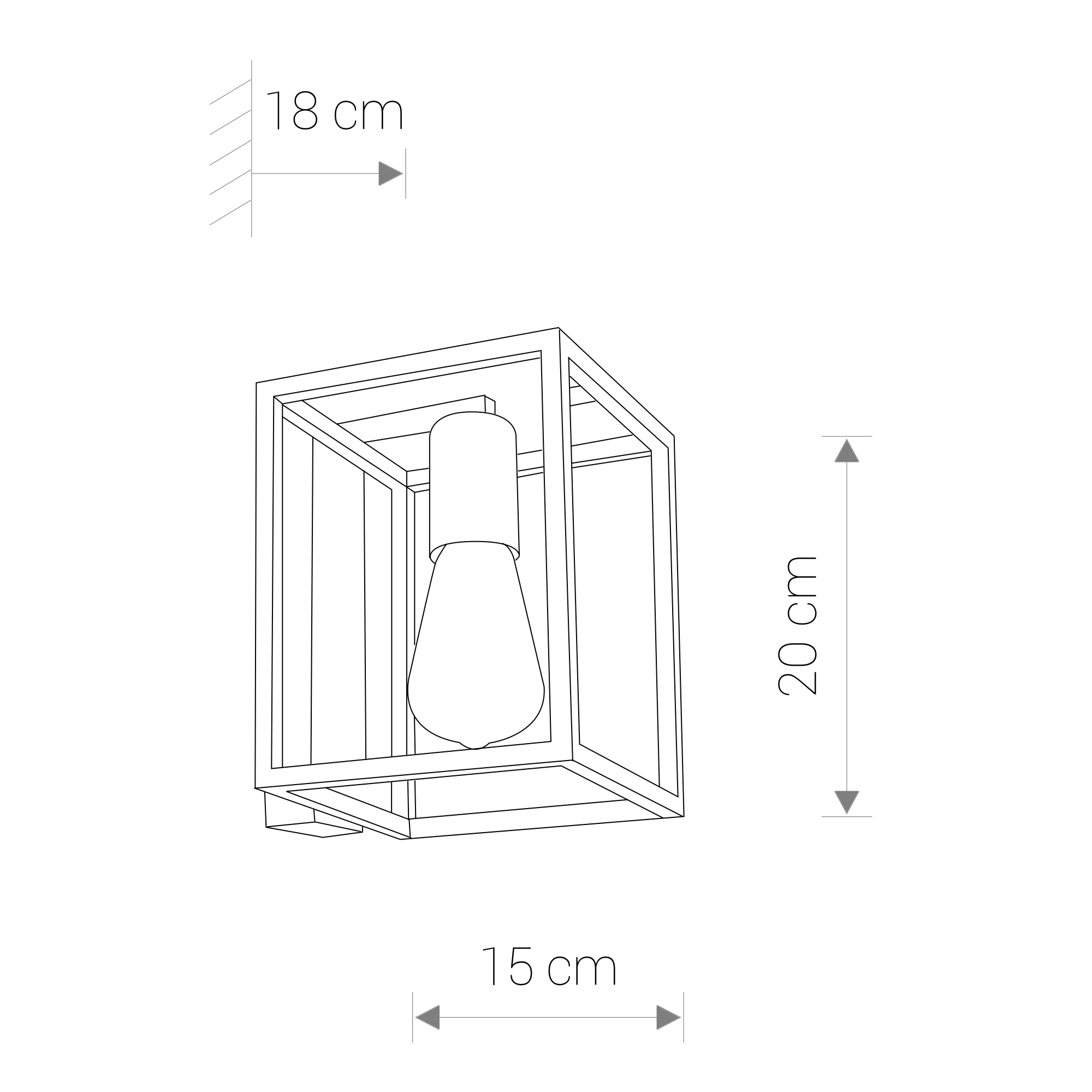 Kinkiet loft CRATE 9046 - Nowodvorski Lighting - obrazek 2
