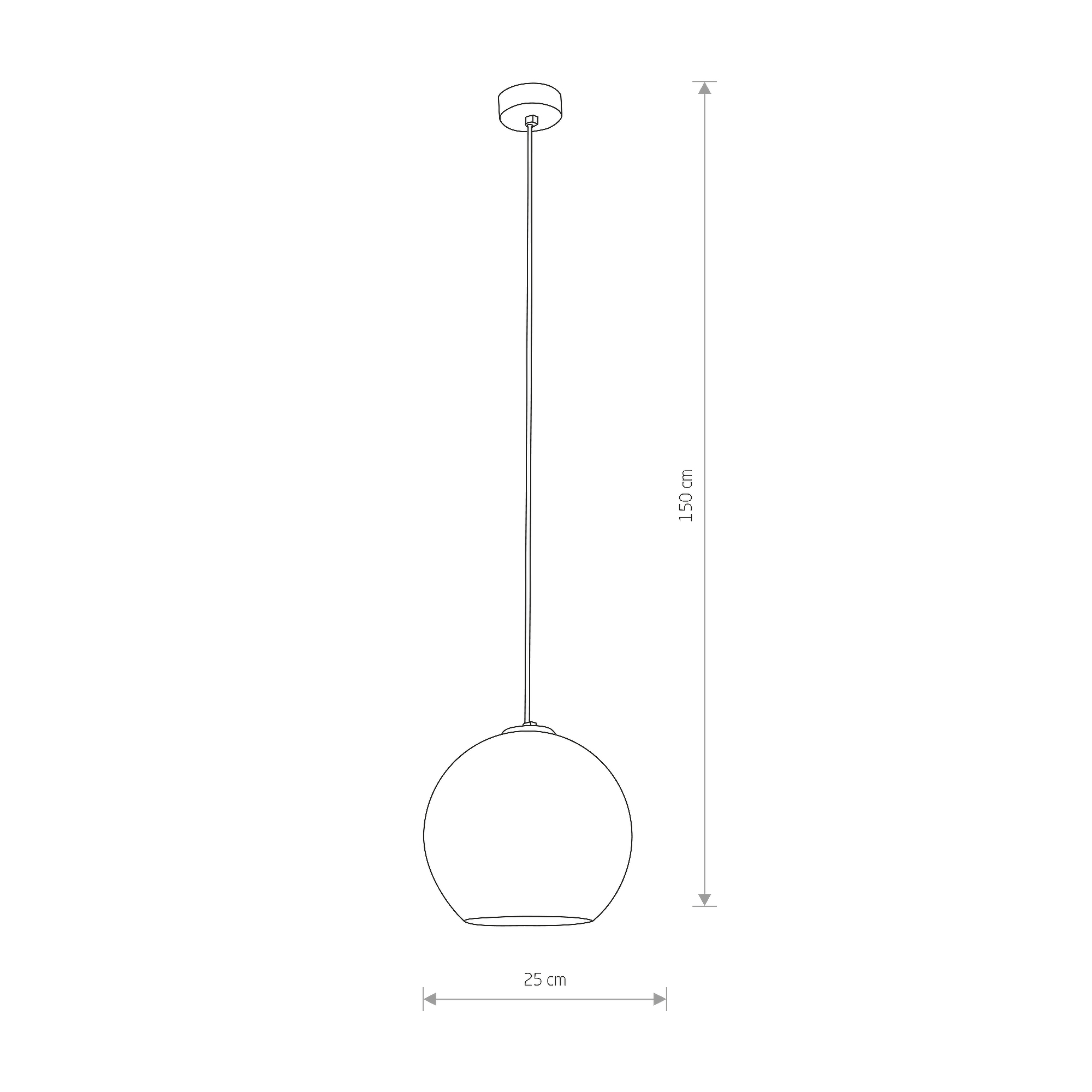 Lampa wisząca nowoczesna POLARIS 9060 - Nowodvorski Lighting - obrazek 2