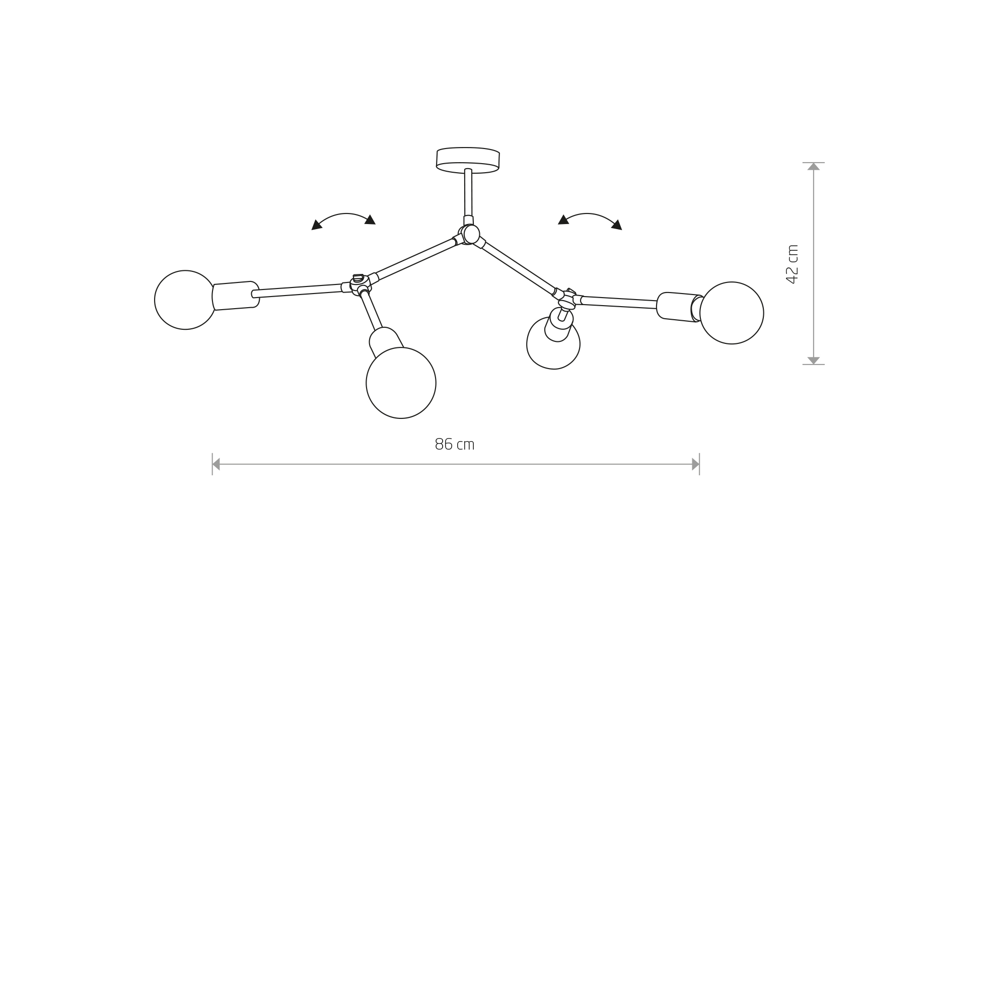 Lampa sufitowa loft TWIG 9140 - Nowodvorski Lighting - obrazek 2