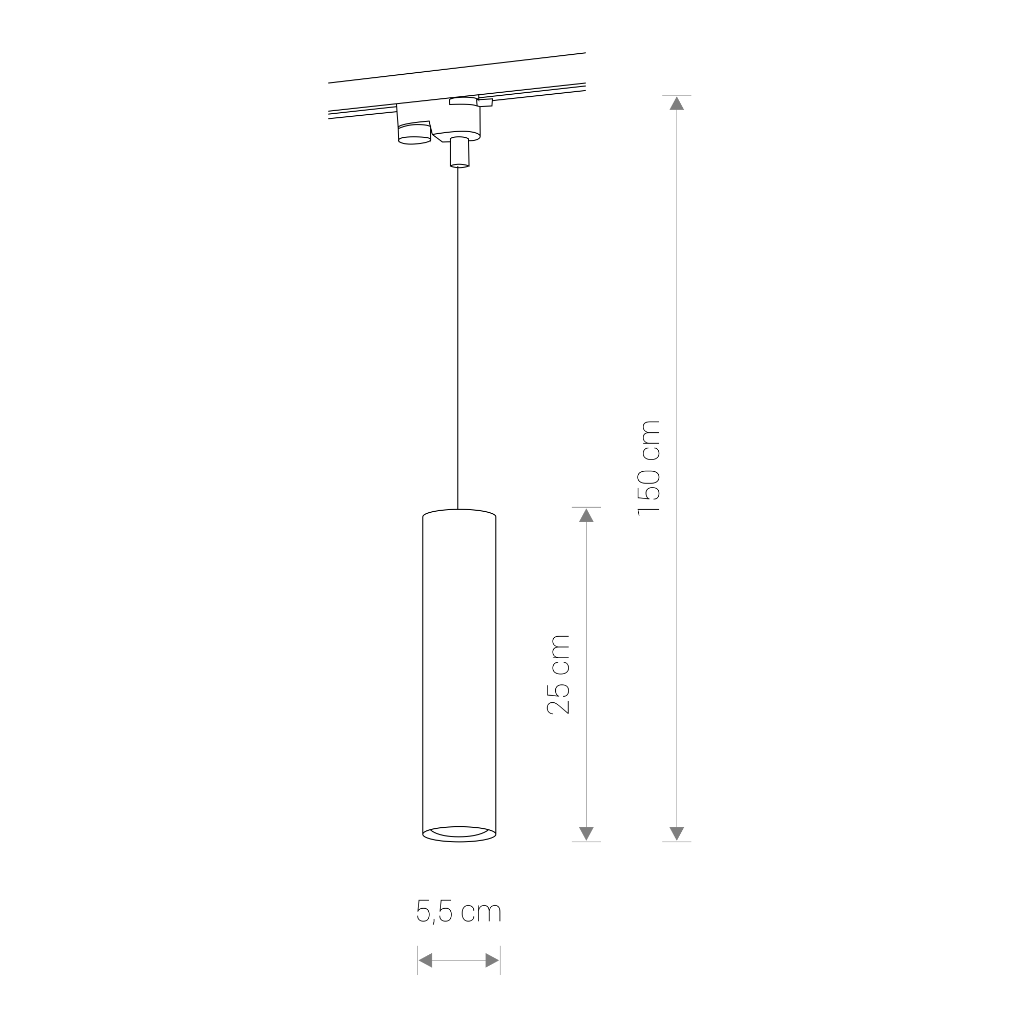 Lampa do szyn 1F PROFILE EYE 9338 - Nowodvorski Lighting - obrazek 2