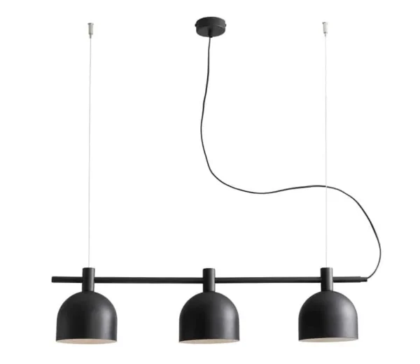 Lampa wisząca nowoczesna BERYL 3 BLACK 976E_1 - Aldex