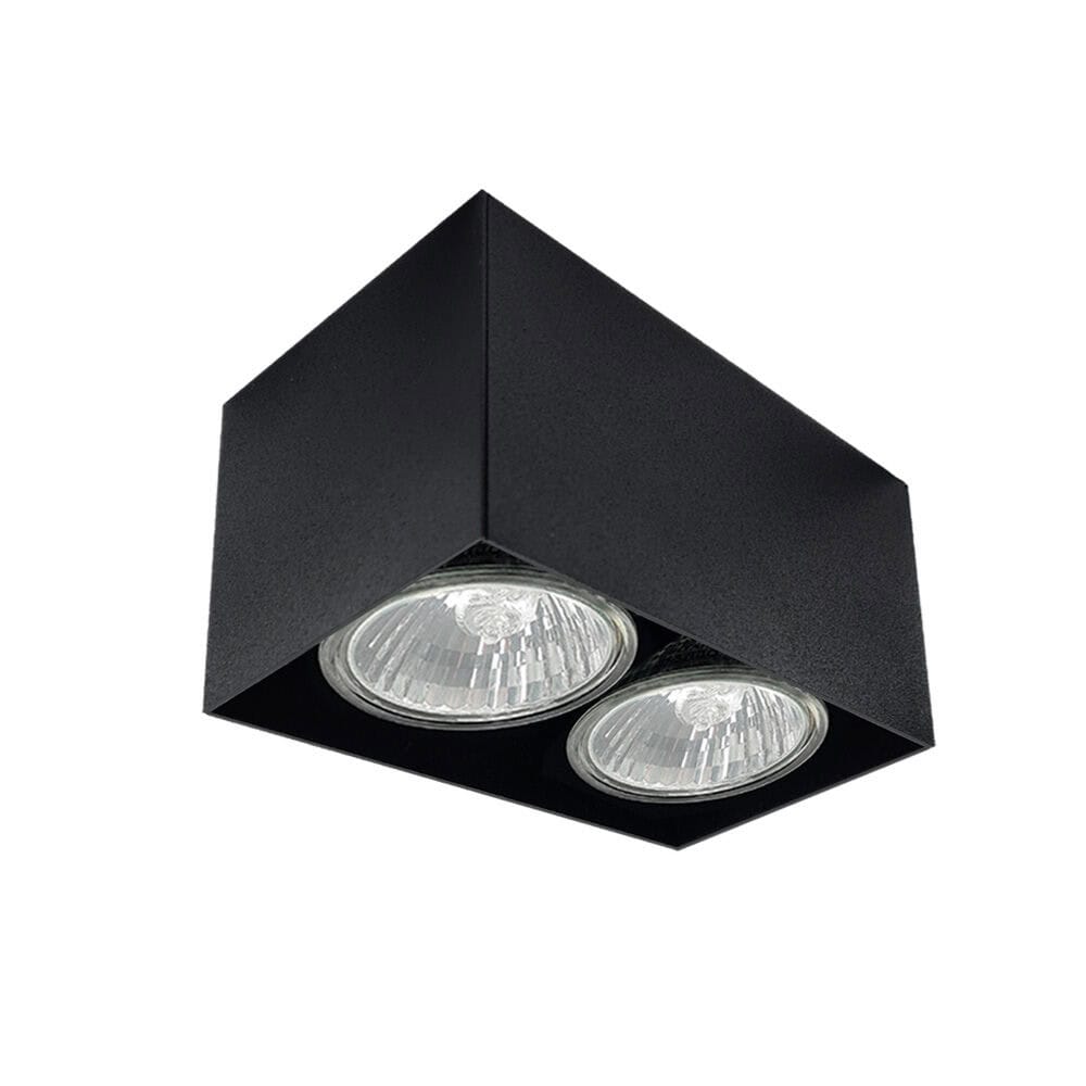 Plafon Cage out mini 0-2 - Czarny (70 mm) 1076 - Antigo