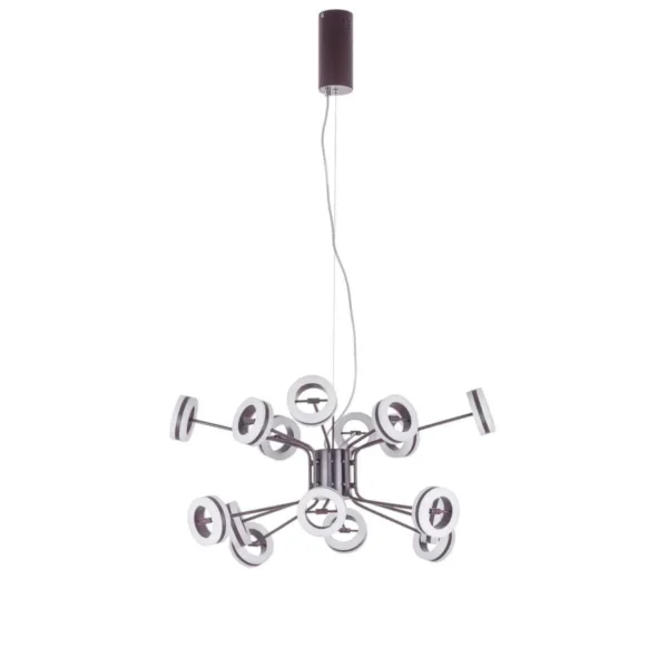 Lampa designerska wisząca METIS AD16002-16A COFFEE Italux