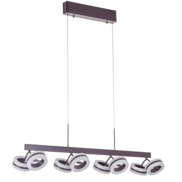 Lampa designerska wisząca METIS AD16002-8A COFFEE Italux
