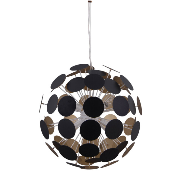 Lampa stylowa wisząca Mailone AD20180/6C BL+G -Italux
