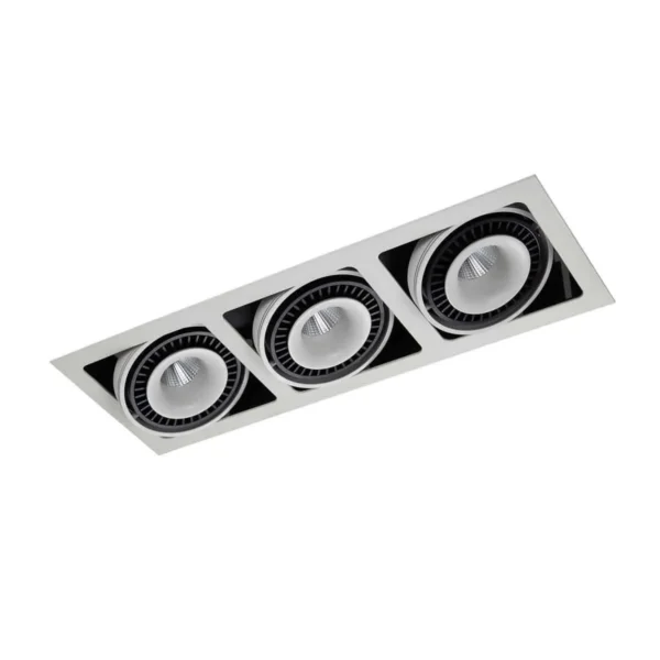 Oprawa do wbudowania Alesso GL7116-3/54W WH+BL - Italux