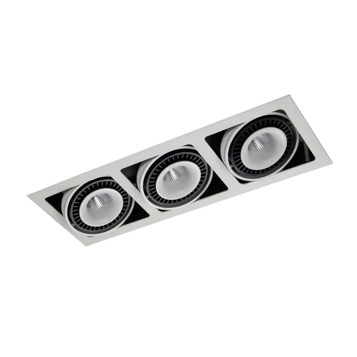 Oprawa do wbudowania Alesso GL7116-3/54W WH+BL - Italux