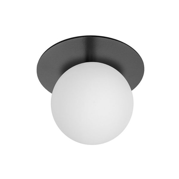 Lampa ścienna / kinkiet BORRA A czarna B2A12000 - Ummo Lighting