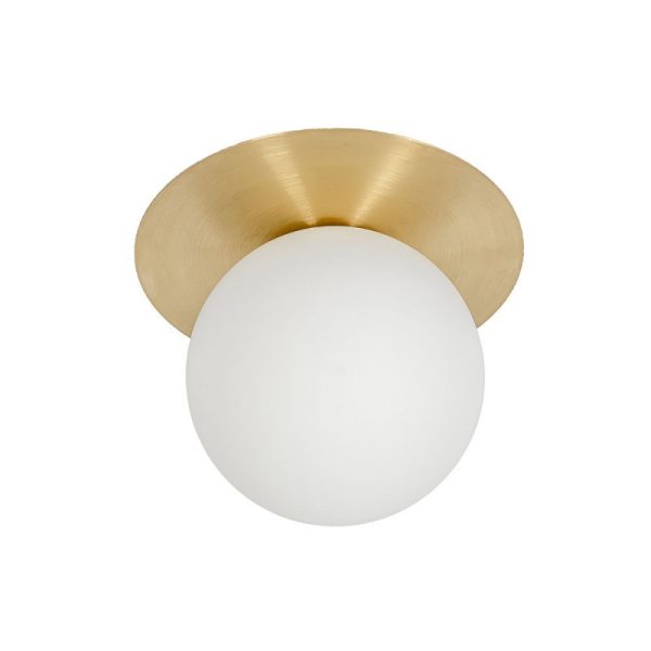 Lampa ścienna / kinkiet BORRA A z mosiądzem BRA12000 - Ummo Lighting