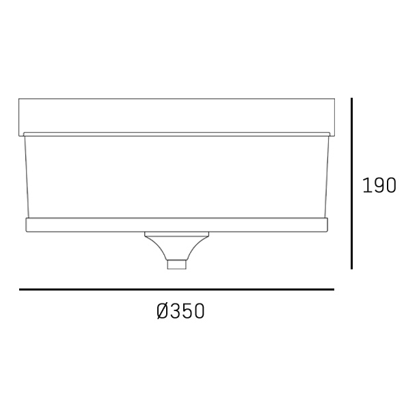 Plafon FLEETWOOD C03293BR - Cosmo Light - obrazek 2