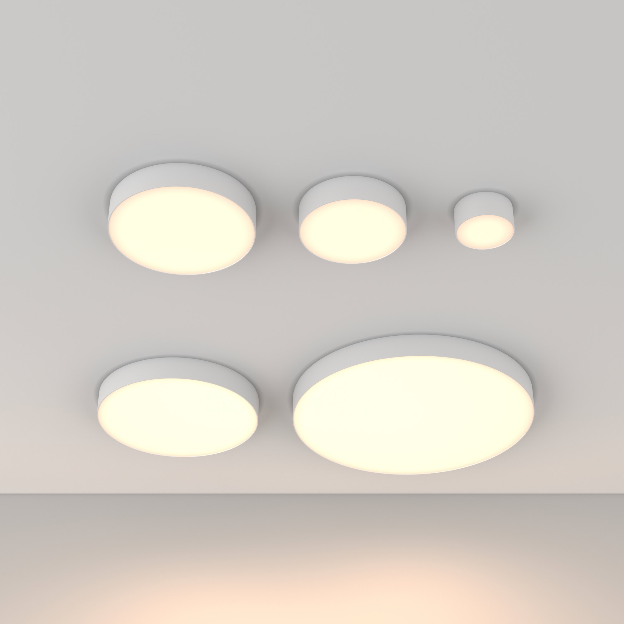 Lampa sufitowa Zon C032CL-24W3K-RD-W- Maytoni - obrazek 5