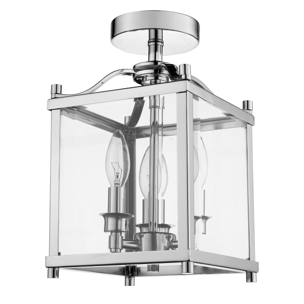 Plafon loft srebrny NEW YORK C03929CH - Cosmo Light