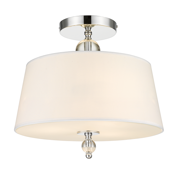 Plafon designerski CANCUN C03957CH-WH - Cosmo Light