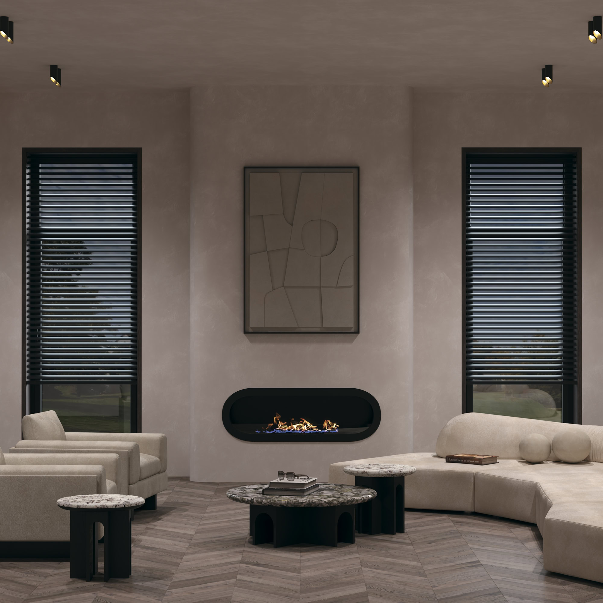 Lampa sufitowa Lipari C044CL-01-15GU10-B - Maytoni - obrazek 2