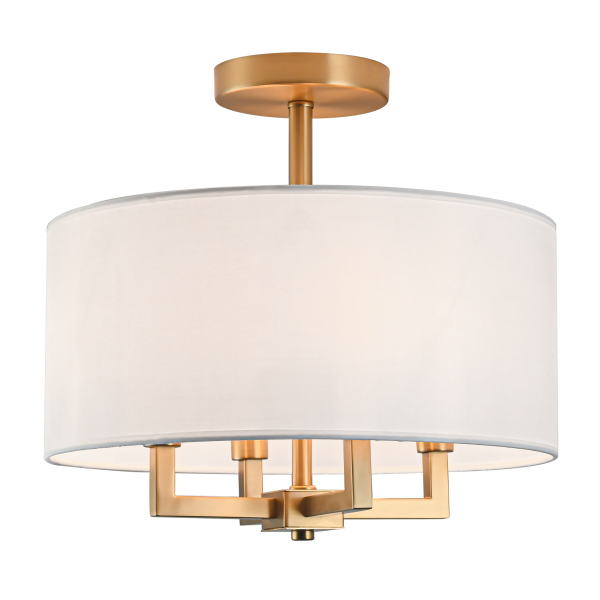 Plafon LILLE C04913BR-WH - Cosmo Light