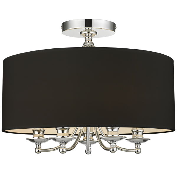 Plafon czarny ABU DHABI C05428CH-BK - Cosmo Light