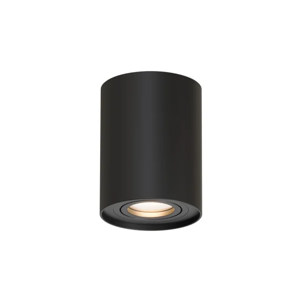 Tubka Leila 1xGU10 czarna CL0101-BK - Yaskr