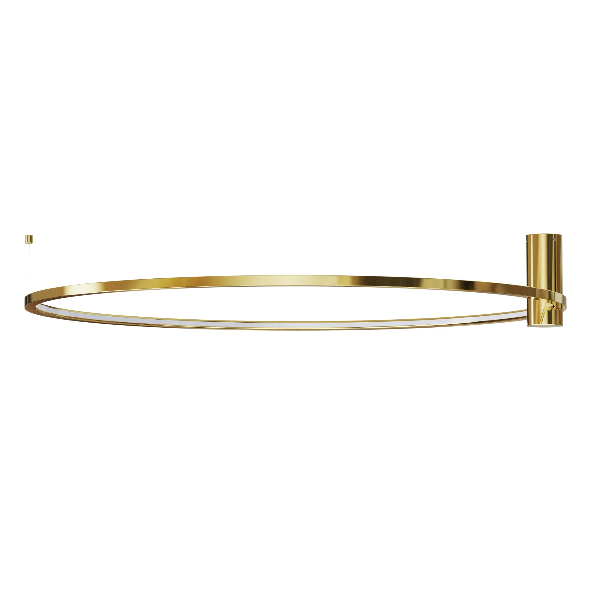 Lampa sufitowa ring złoty LED RINGA L CL0112-L-GD - Yaskr - obrazek 9