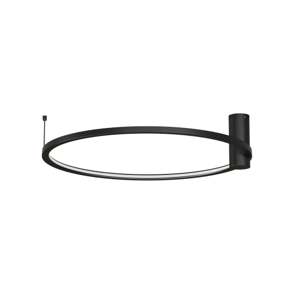 Lampa sufitowa ring czarny LED RINGA M CL0112-M-BK - Yaskr