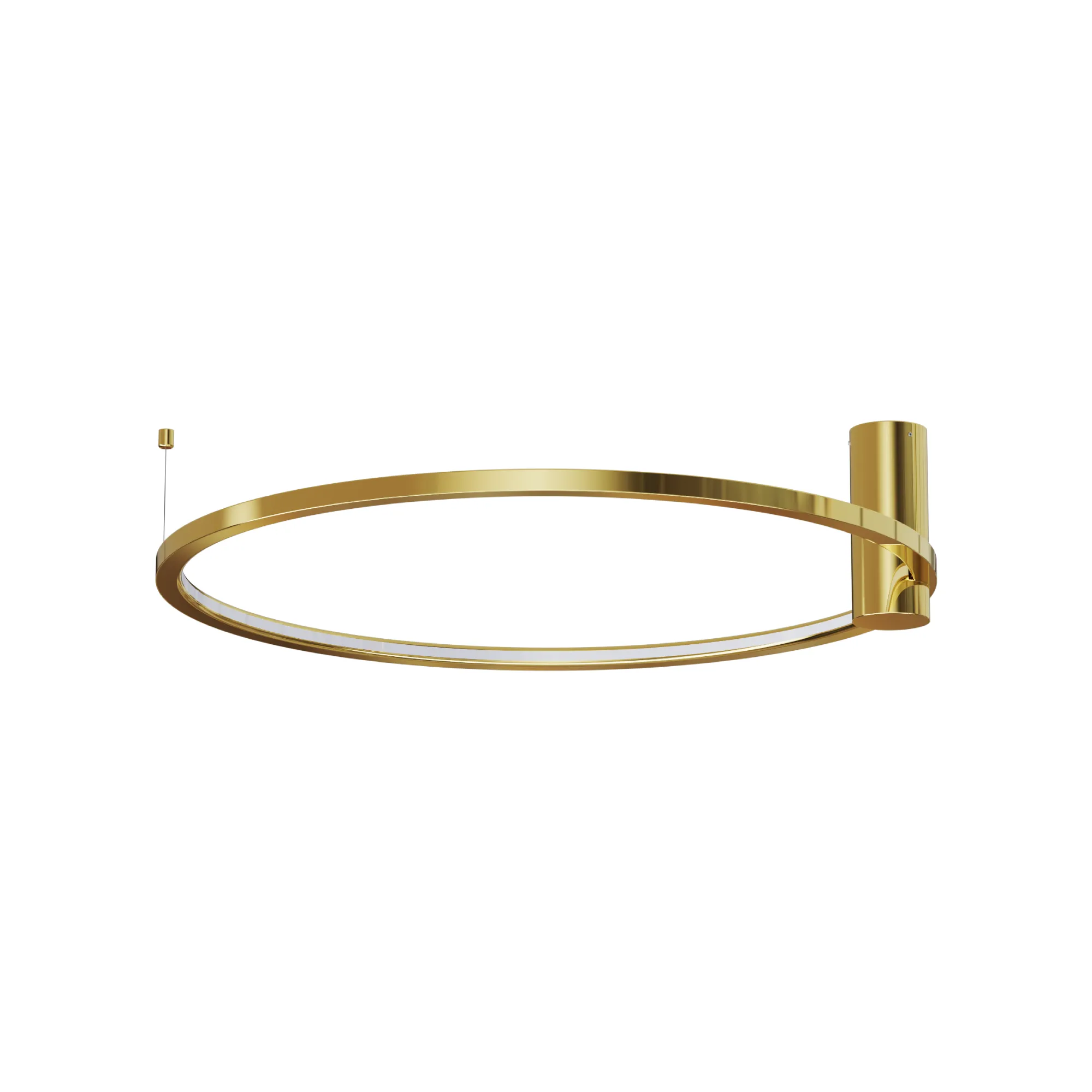 Lampa sufitowa ring złoty LED RINGA M CL0112-M-GD - Yaskr - obrazek 10