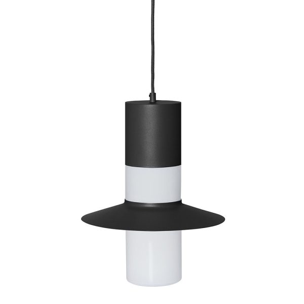 Lampa wisząca CAPONIO A czarna CPA122P0 - Ummo Lighting