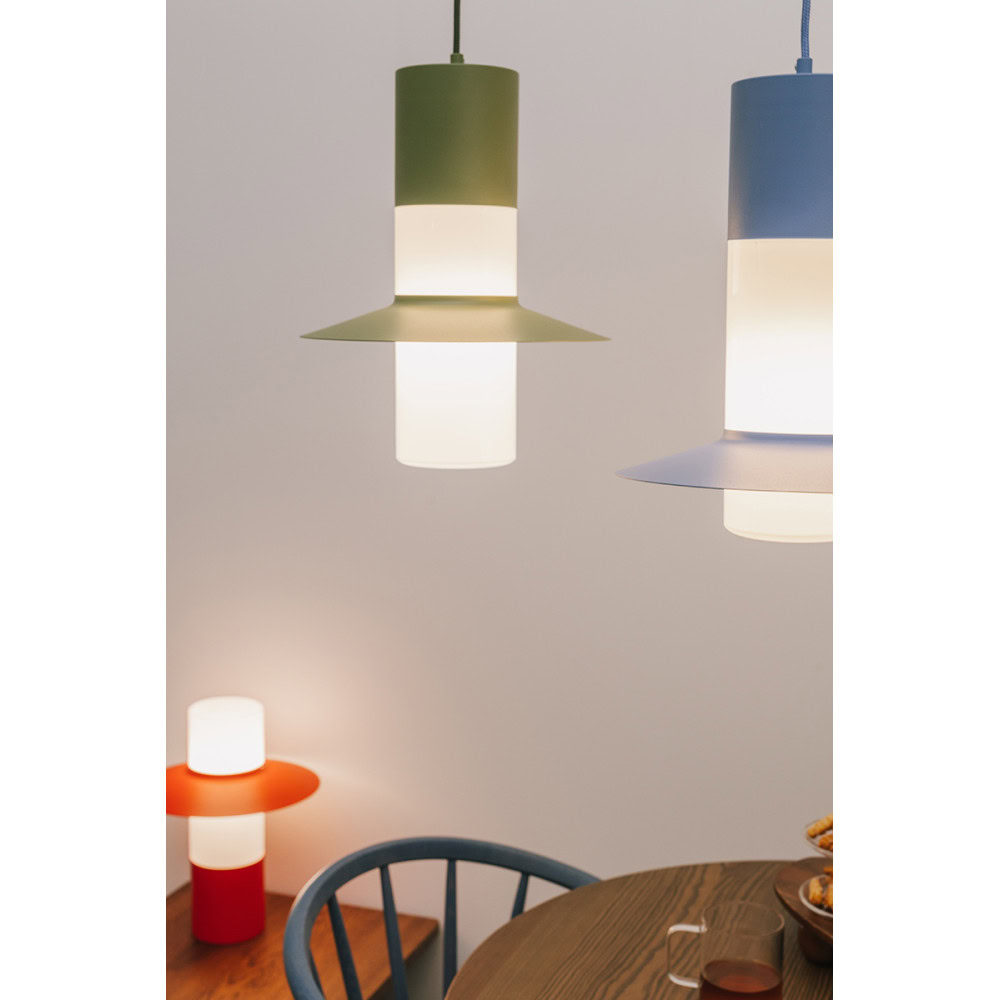 Lampa stołowa CAPONIO ST biała CPS111P1 - Ummo Lighting - obrazek 4