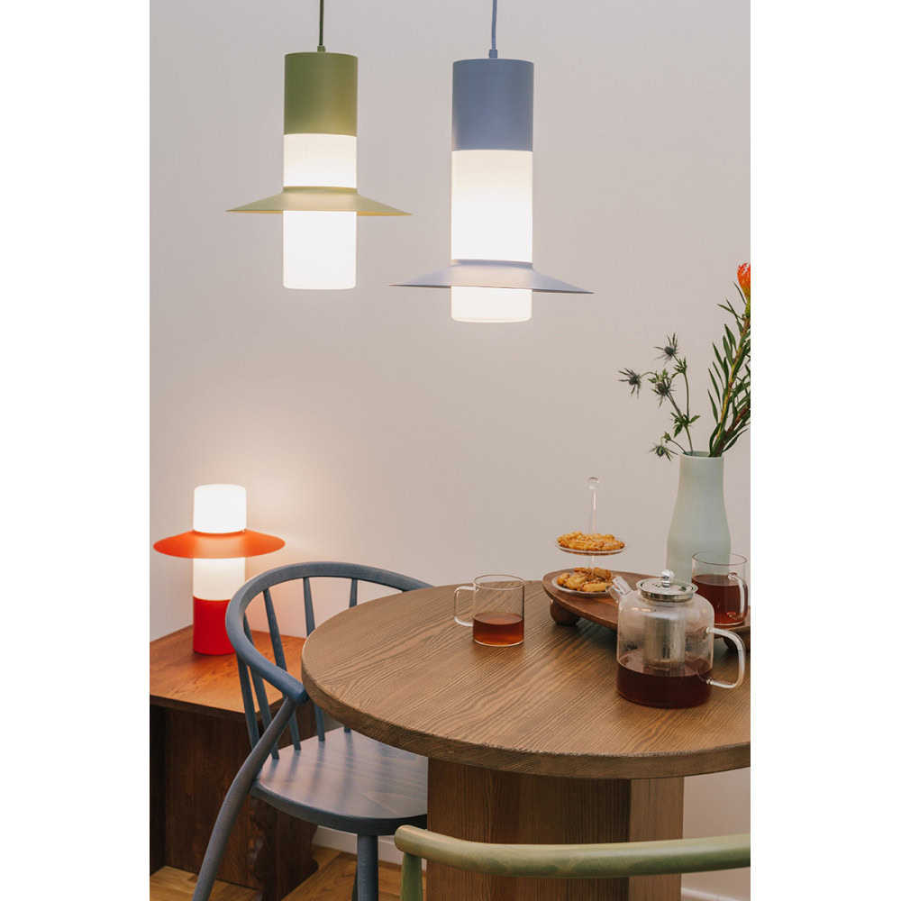 Lampa stołowa CAPONIO ST biała CPS111P1 - Ummo Lighting - obrazek 5