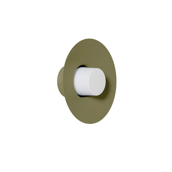 Kinkiet CAPONIO W A oliwkowa CPWA114000 - Ummo Lighting