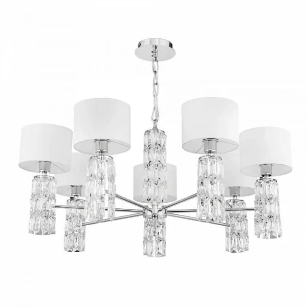 Lampa wisząca abażur TALENTO DIA008PL-07CH - Maytoni