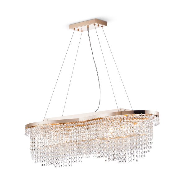 Lampa wisząca TOILS DIA600-07-G - Maytoni
