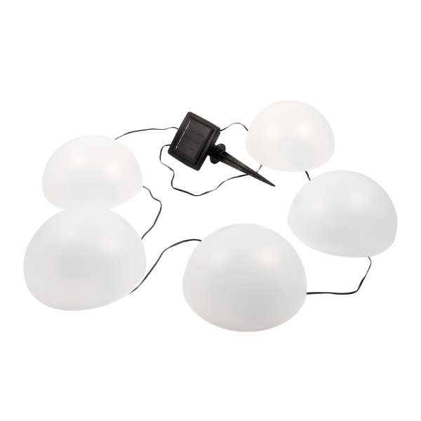 Lampa Solarna Hemi RGB IP44 EKO0450 - Milagro