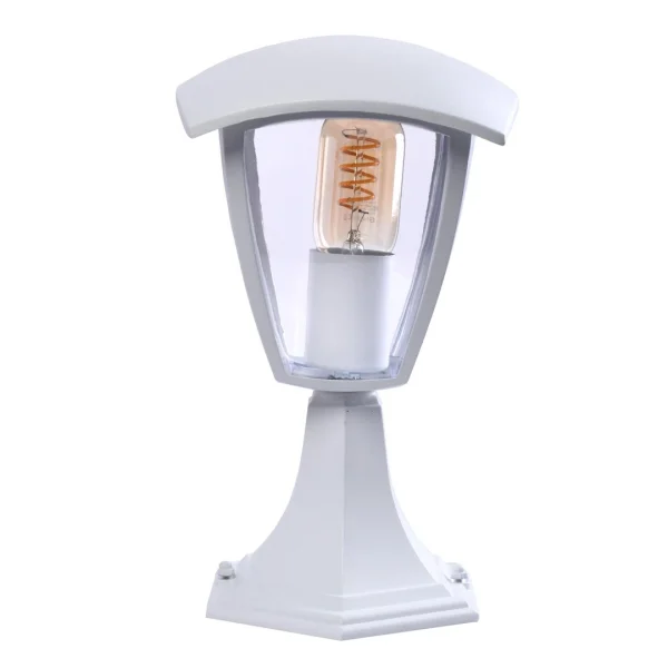 Lampa ogrodowa stojąca FOX biała EKO3513 - Milagro